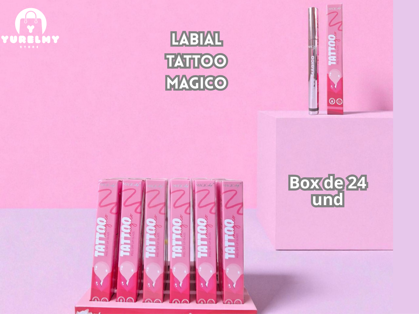 Labial tattoo magico