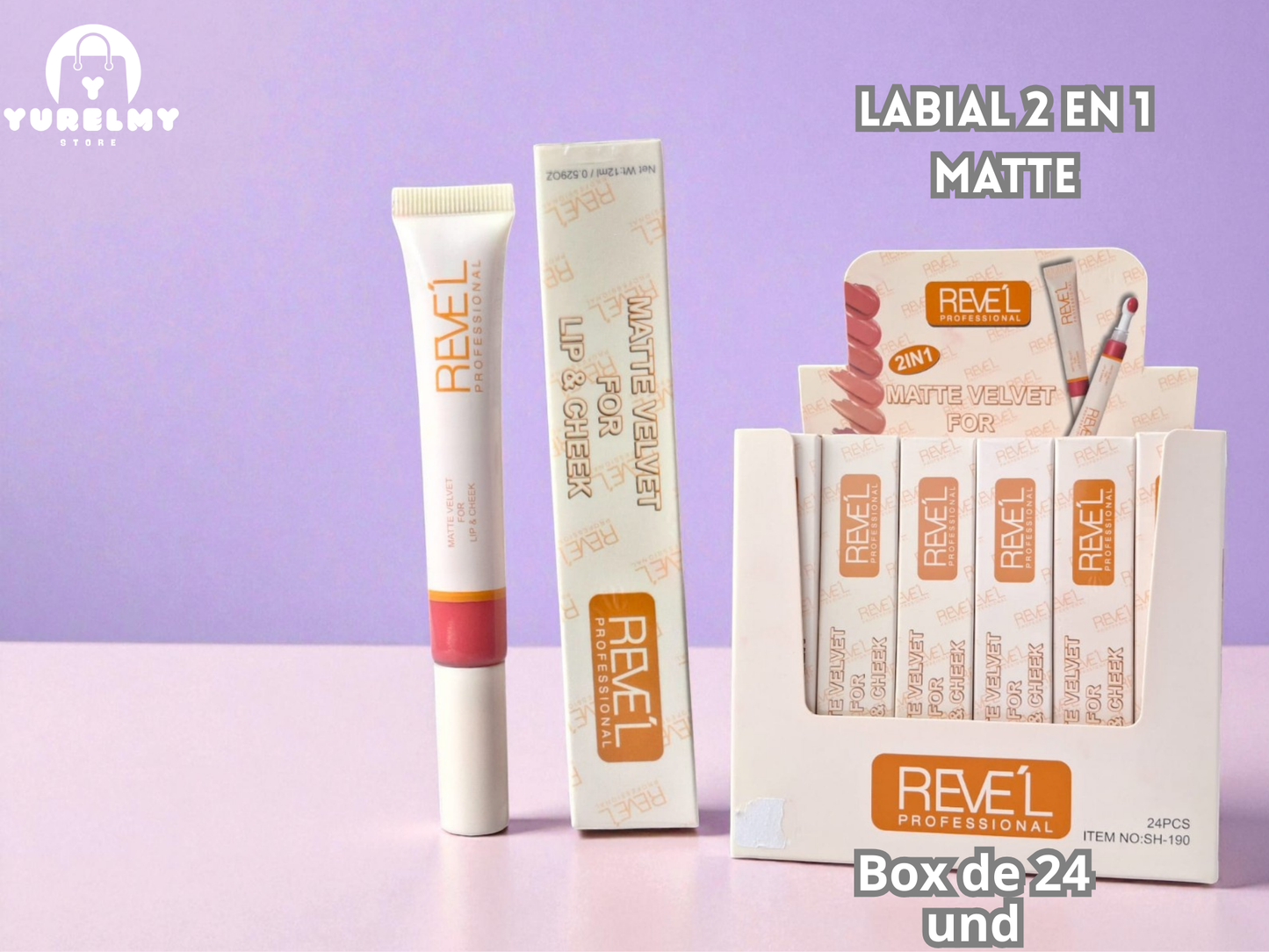 labial 2 en 1 matte