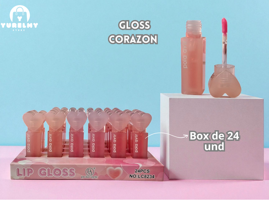 lip gloss corazon con ph
