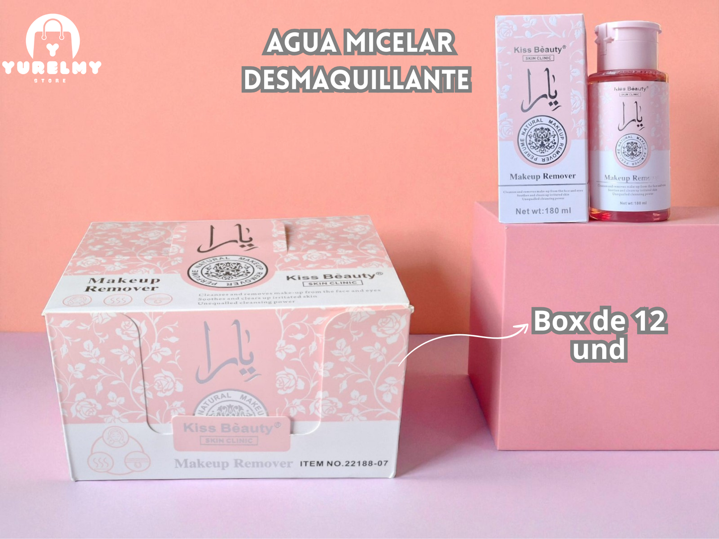 AGUA MICELAR DESMAQUILLANTE