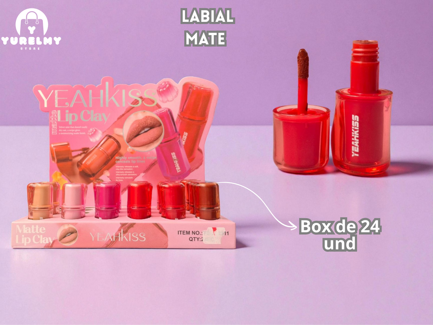 labial mate YEAHKISS